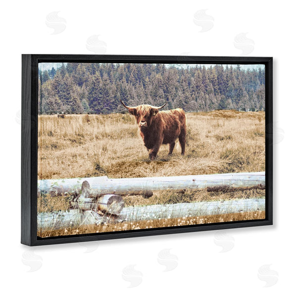 Stupell Industries Gail Peck | Country Cattle With Fence Wall Art