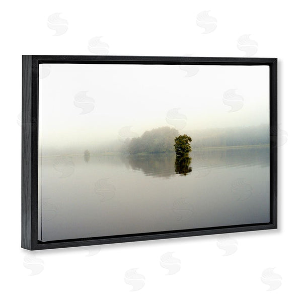 Stupell Industries Gail Peck | Misty Lake Reflection Wall Art