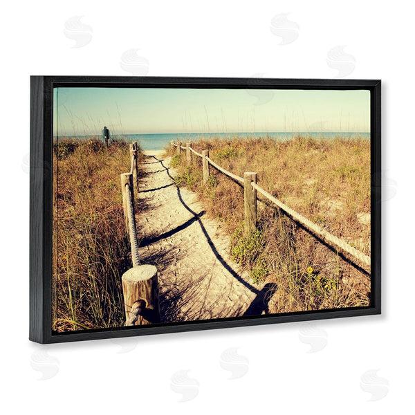 Stupell Industries Gail Peck | Sandy Path Railing Wall Art