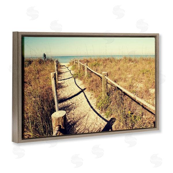 Stupell Industries Gail Peck | Sandy Path Railing Wall Art