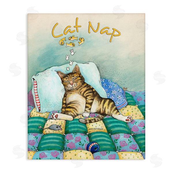 stupell industries Gary Patterson | Cat Nap Funny Cat Pet