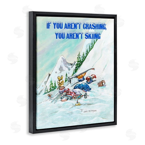 Stupell Industries Gary Patterson | If You Aren't Crashing Skiing