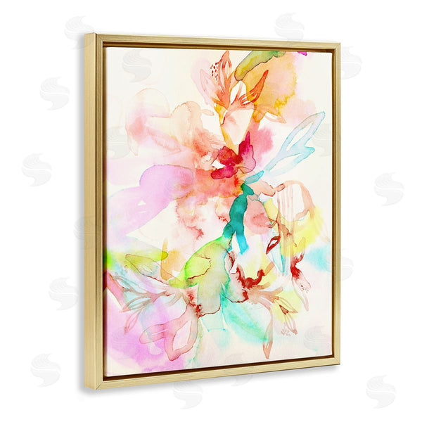 Stupell Industries Gemma Bardot | Abstract Watercolor Island Flowers