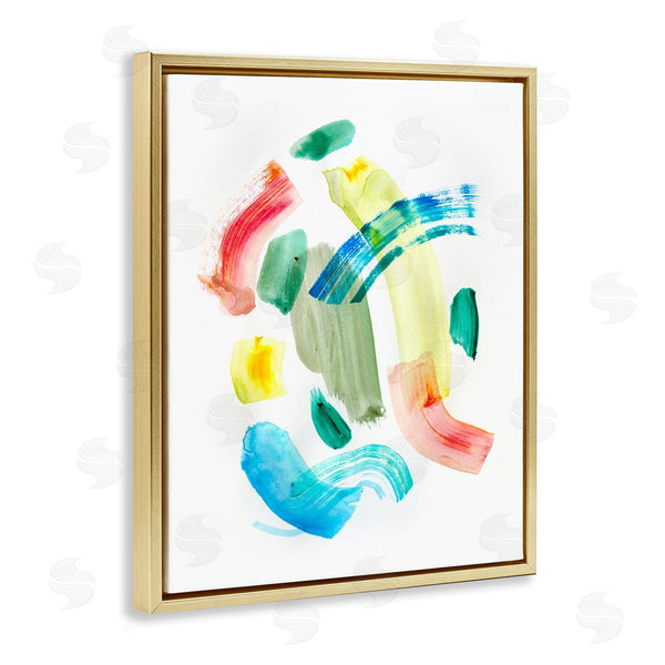 Stupell Industries Gemma Bardot | Curved Retro Abstraction