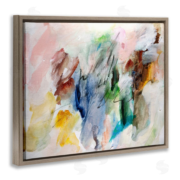 Stupell Industries Gemma Bardot | Earthy Pitter Patter Abstract