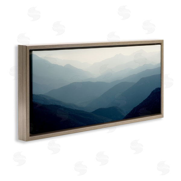 Stupell Industries Gemma Bardot | Foggy Blue Mountains Wall Art