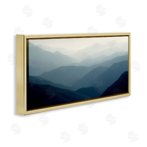 Stupell Industries Gemma Bardot | Foggy Blue Mountains Wall Art