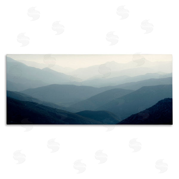 stupell industries Gemma Bardot | Foggy Blue Mountains Wall Art