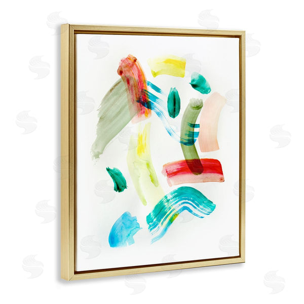 Stupell Industries Gemma Bardot | Modern Curved Brush Strokes