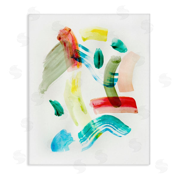 stupell industries Gemma Bardot | Modern Curved Brush Strokes