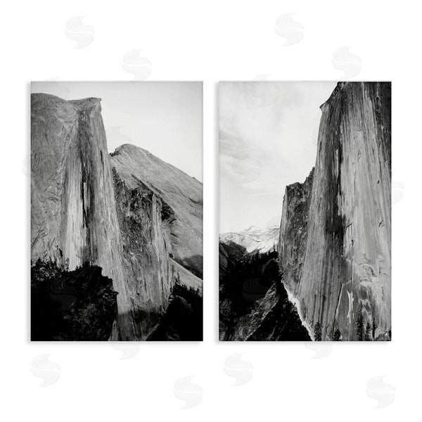 stupell industries Gemma Bardot | Monochrome Yosemite Cliffs