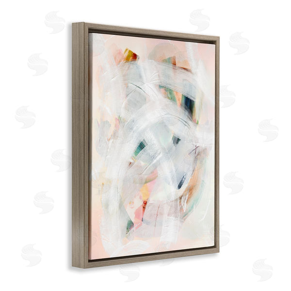Stupell Industries Gemma Bardot | Soft Abstraction With Curved Lines