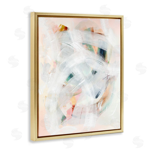 Stupell Industries Gemma Bardot | Soft Abstraction With Curved Lines
