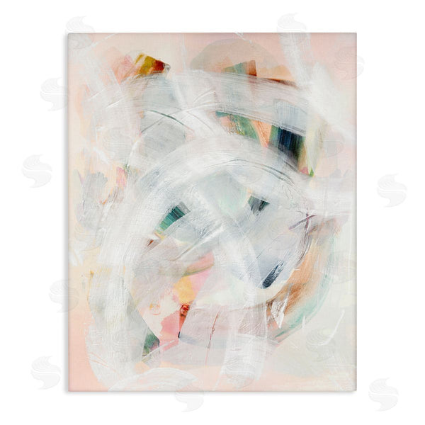 stupell industries Gemma Bardot | Soft Abstraction with Curved Lines