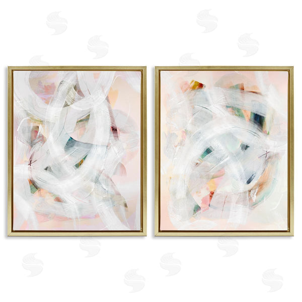 Stupell Industries Gemma Bardot | Subtle & Soft Abstraction