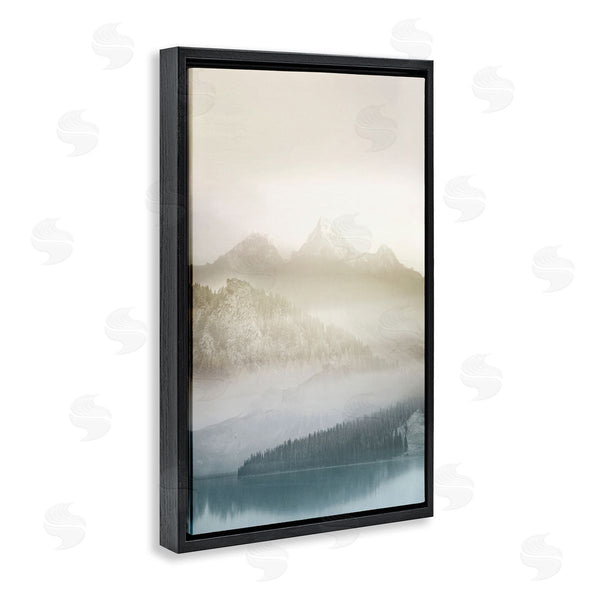 Stupell Industries Gemma Bardot | Vanilla Mountain Peaks View