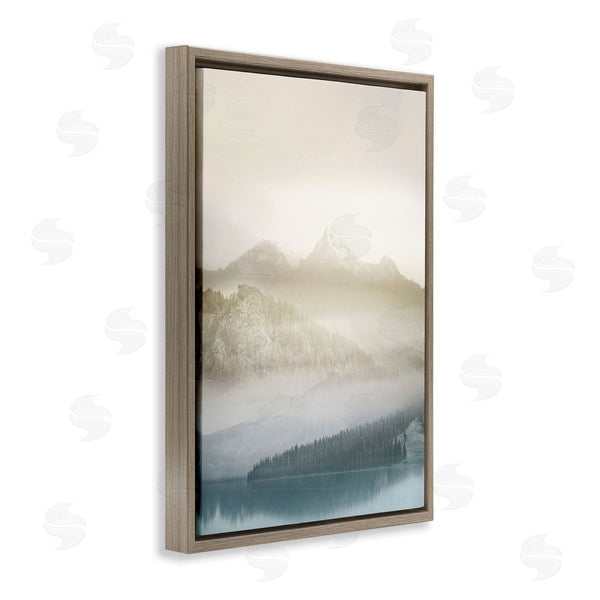 Stupell Industries Gemma Bardot | Vanilla Mountain Peaks View