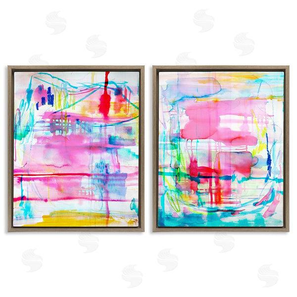 Stupell Industries Gemma Bardot | Vibrant Chaos Abstractions