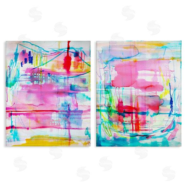 stupell industries Gemma Bardot | Vibrant Chaos Abstractions