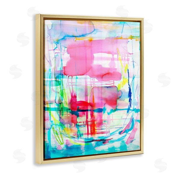 Stupell Industries Gemma Bardot | Vivid Watercolor Abstraction