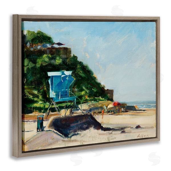 Stupell Industries Geoff Allen | Beach Guard Tower Wall Art