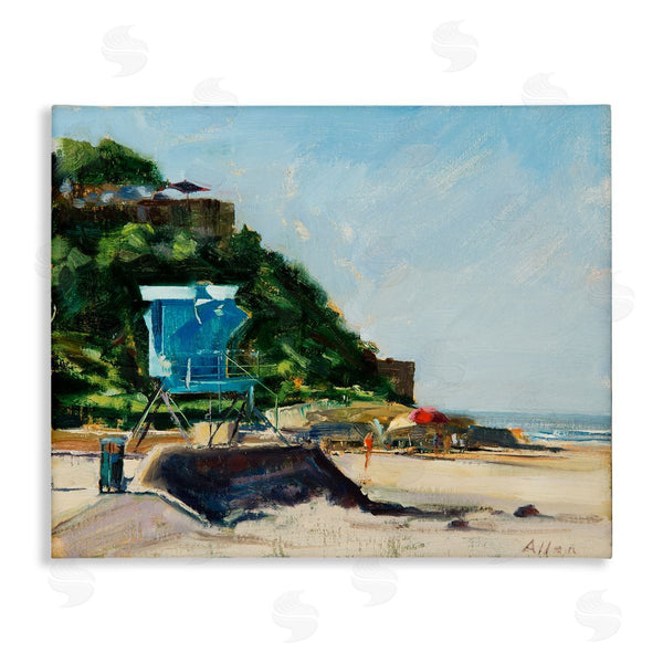 stupell industries Geoff Allen | Beach Guard Tower Wall Art