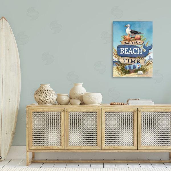 Stupell Industries Geoff Allen | On Beach Time Sign Wall Art