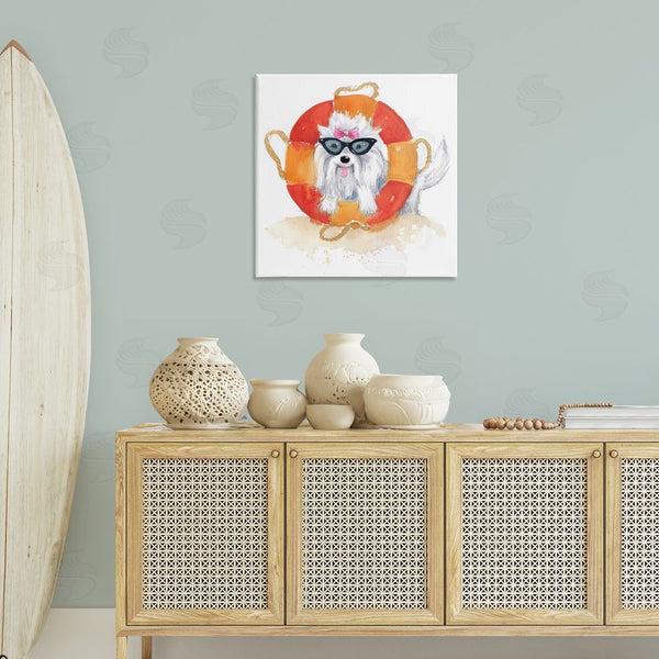 Stupell Industries Geoff Allen | Sandy Dog In Sunglasses Wall Art