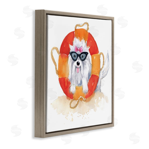 Stupell Industries Geoff Allen | Sandy Dog In Sunglasses Wall Art