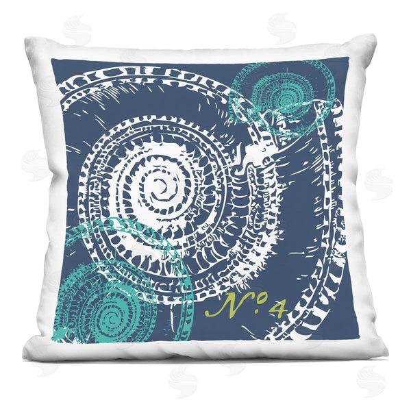 stupell industries Geoff Tygert | Layered Nautilus Seashells Printed Throw Pillow
