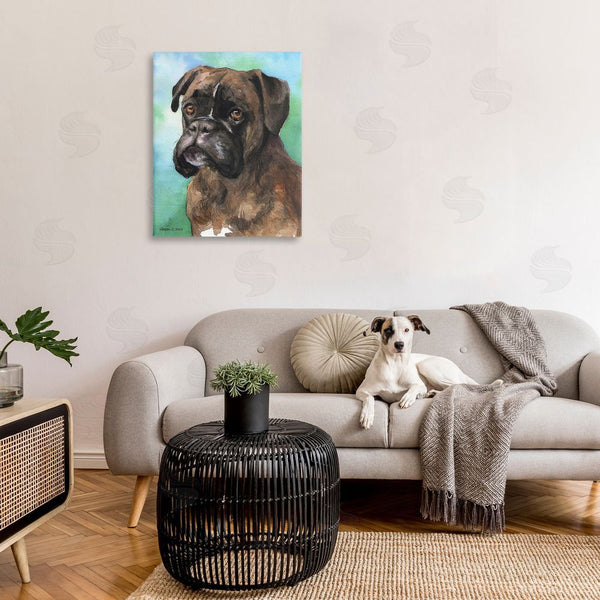 Stupell Industries George Dyachenko | Boxer Dog Portrait Wall Art