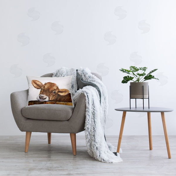 Stupell Industries George Dyachenko | Cattle Resting On Fence