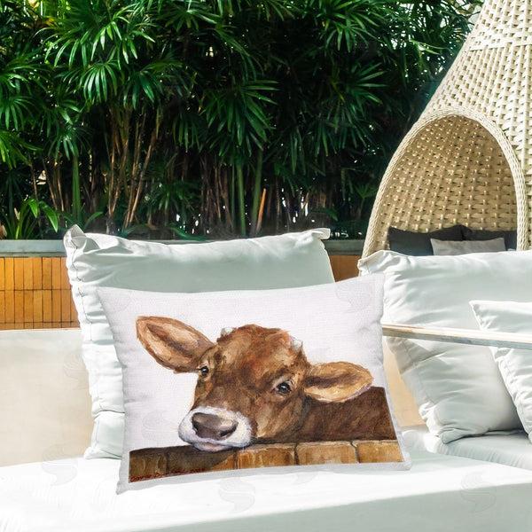 Stupell Industries George Dyachenko | Cattle Resting On Fence