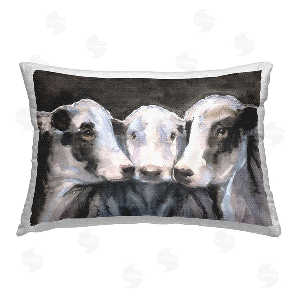 Stupell Industries George Dyachenko | Cow Trio Portrait