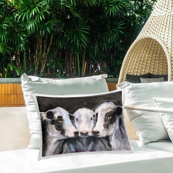 Stupell Industries George Dyachenko | Cow Trio Portrait