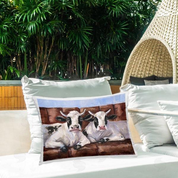 Stupell Industries George Dyachenko | Cows On Farmhouse Couch