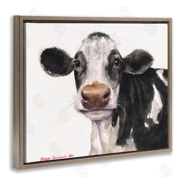 Stupell Industries George Dyachenko | Cute Cow With White Spots Wall Art