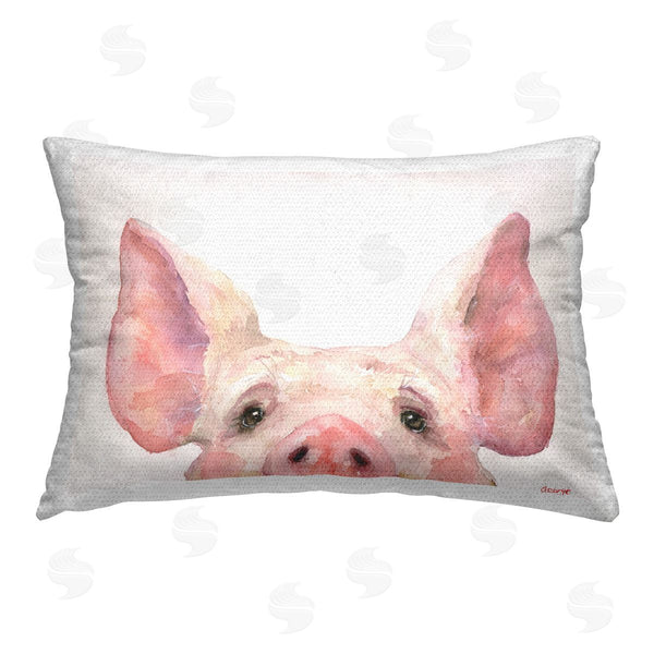 Stupell Industries George Dyachenko | Cute Piglet Face