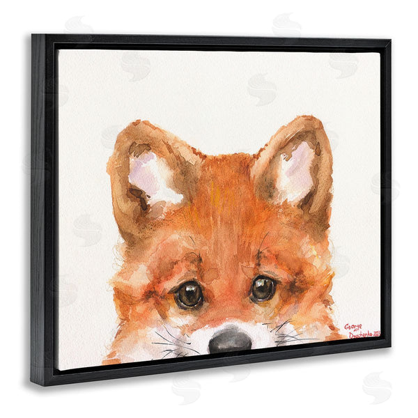 Stupell Industries George Dyachenko | Fox Cub Peeking Wall Art