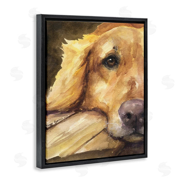 Stupell Industries George Dyachenko | Sight Of Golden Retriever Wall Art