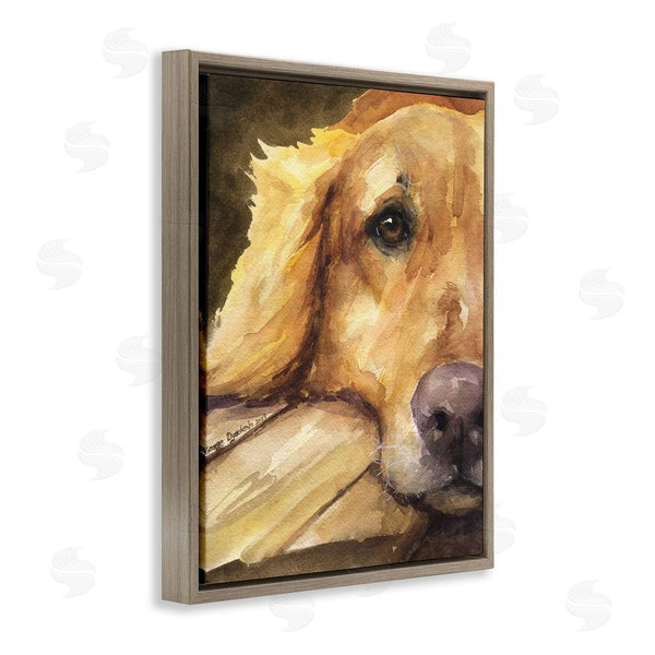 Stupell Industries George Dyachenko | Sight Of Golden Retriever Wall Art