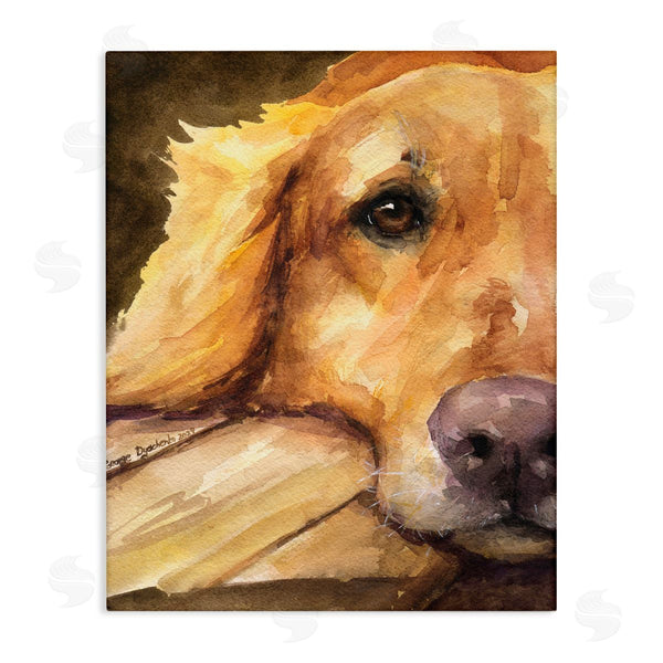 stupell industries George Dyachenko | Sight of Golden Retriever Wall Art