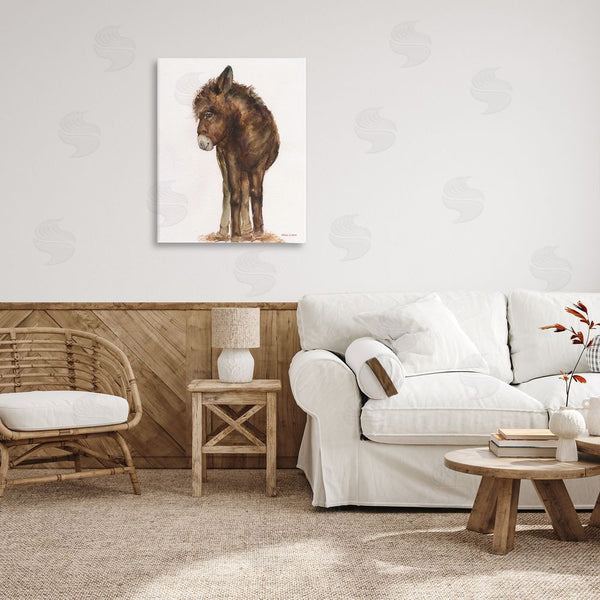 Stupell Industries George Dyachenko | Smiling Donkey Foal Wall Art