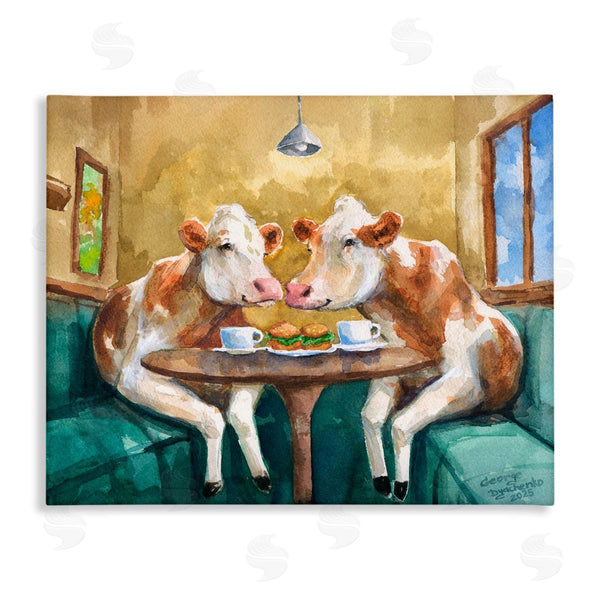 stupell industries George Dyachenko | Two Cows Cafe Brunch Wall Art