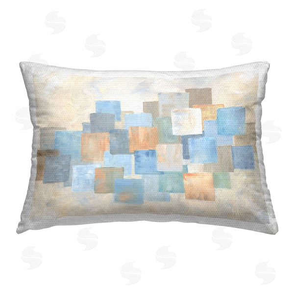 Stupell Industries Georgia Janisse | Blue Squares Abstract