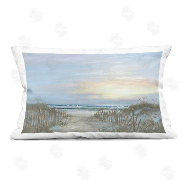 stupell industries Georgia Janisse | Serenity Path Sunset Throw Pillow