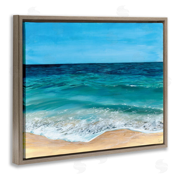 Stupell Industries Georgie Harrison | Coastal Beach Foam Wall Art