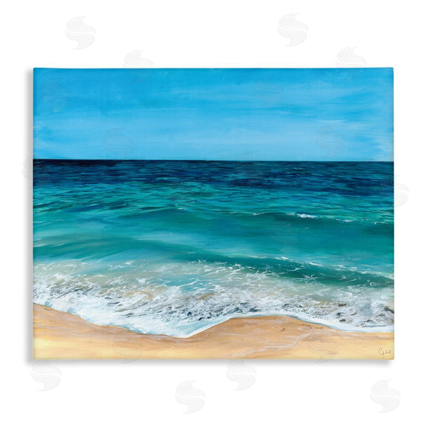 stupell industries Georgie Harrison | Coastal Beach Foam Wall Art