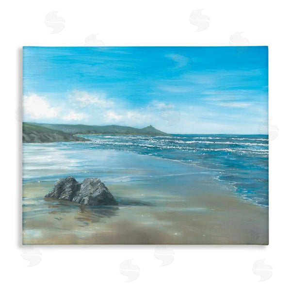 stupell industries Georgie Harrison | Jutting Rock on Shore