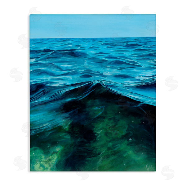 stupell industries Georgie Harrison | Moment Of Peace Sea Waves